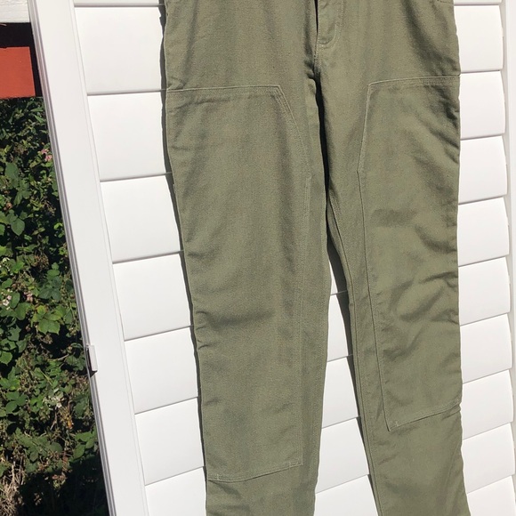 Patagonia Fatigue Green All Seasons Hemp Pants - Picture 5 of 15